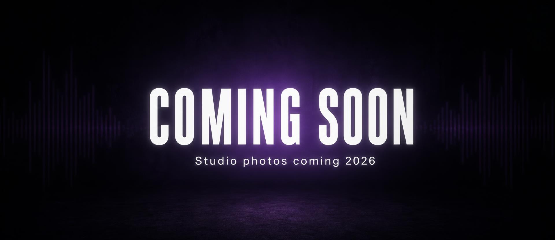 Studio photos coming soon